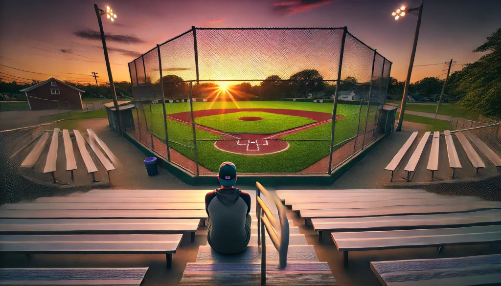 Beautiful shot of the field at sunset: Dali e animation