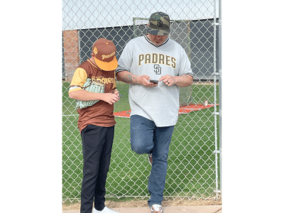 SD Padres fans at Peoria Sports Complex