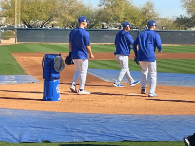 LA Dodgers workout
Camelback Ranch
Glendale, AZ
