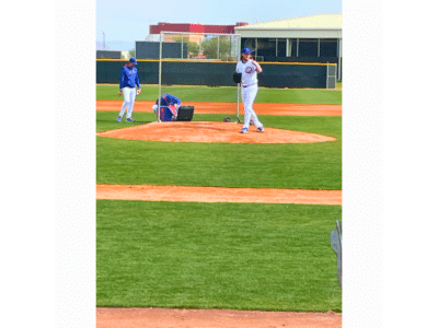 Sloan Field
Chicago Cubs pitcher on the mound