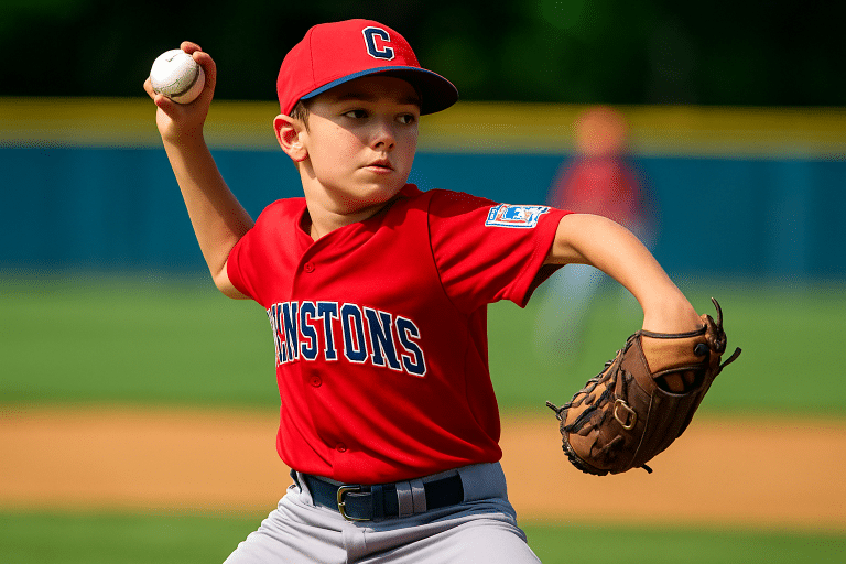 Dall-E Animation: Little League Pitcher